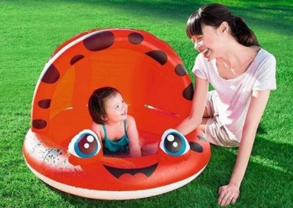 PILETA CON TECHO ANIMALES BESTWAY art.52189 - Imagen 2