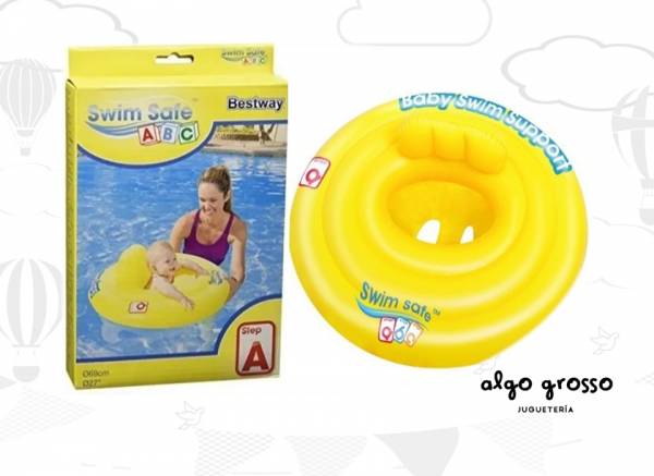 ASIENTO SALVAVIDAS TRIPLE ANILLO PARA BEBE BESTWAY art.32096