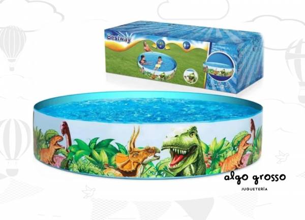 PILETA RÍGIDA JURASSIC BESTWAY art.55001