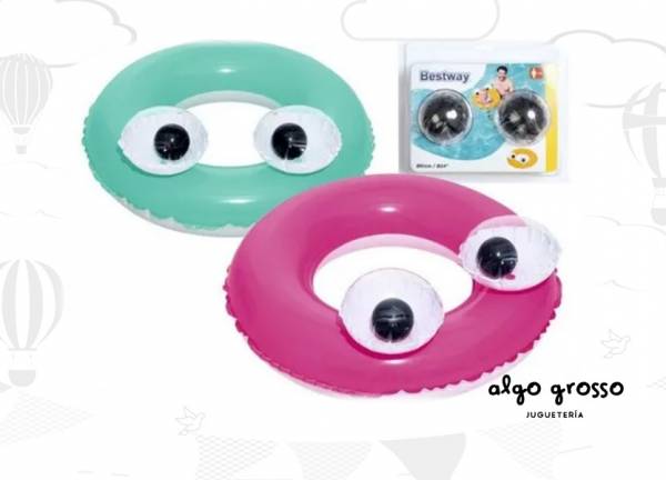 SALVAVIDAS CON OJOS CHICO BESTWAY art.36114