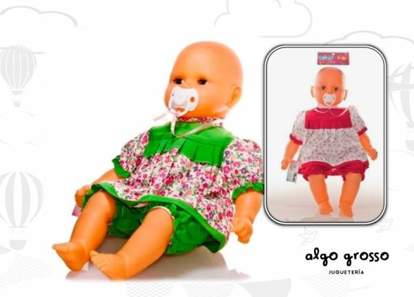 MI BEBE GRANDE 60CM CUERPO SOFT YOLY-BELL art.209