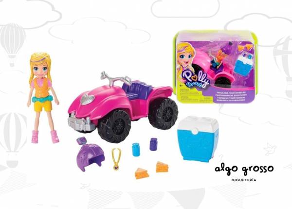 POLLY POCKET VEHÍCULO AVENTURA art.GDM13