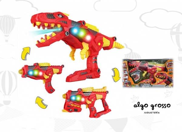 ARMA TAKE APART 3EN1 TRANSFORMABLE DINOSAURIO art.56100