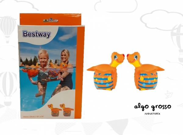 BRAZALETES INFLABLE FOCA BESTWAY art.32117