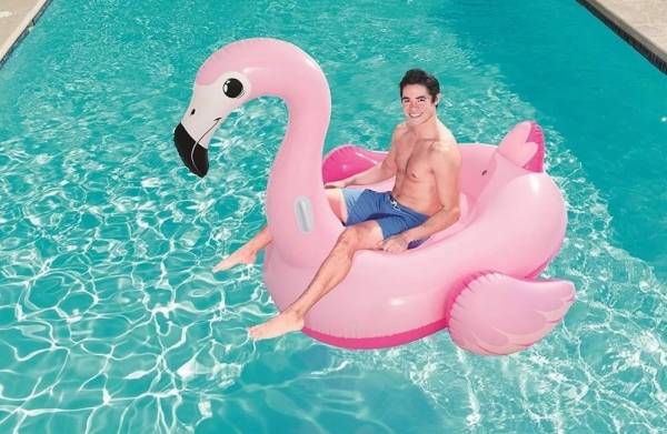 FLAMENCO COLCHONETA INFLABLE BESTWAY art.41108 - Imagen 2