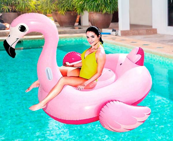 FLAMENCO COLCHONETA INFLABLE BESTWAY art.41108 - Imagen 3