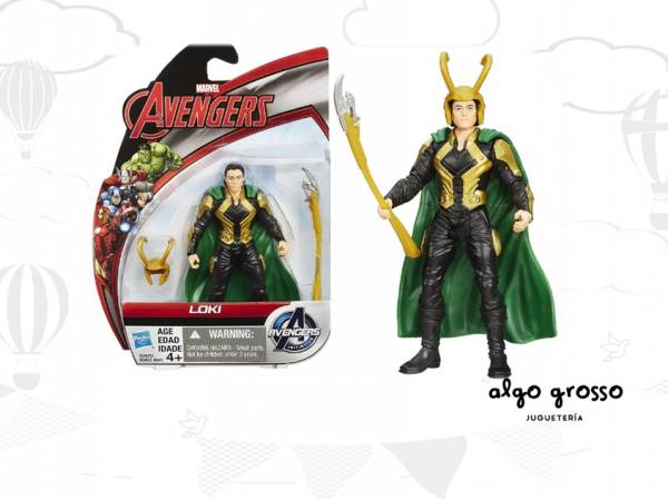 AVENGERS MUÑECO LOKI BLISTER art.B2470