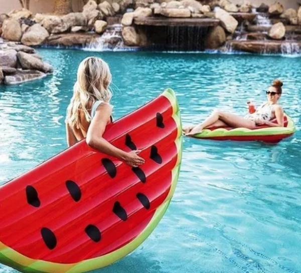 MEDIA SANDIA COLCHONETA INFLABLE BESTWAY  art.43159 - Imagen 2