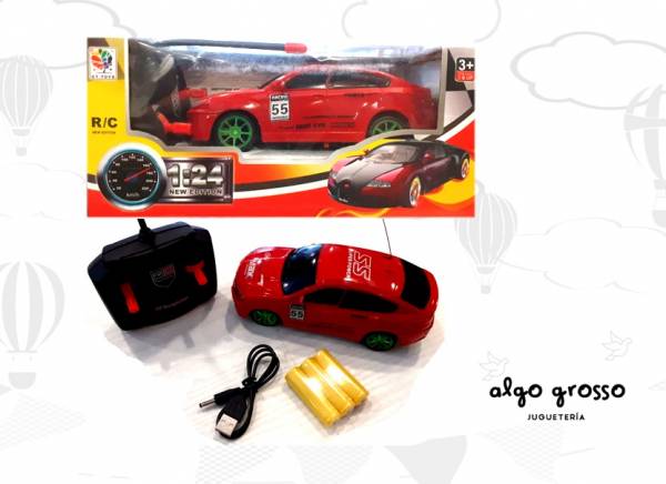 AUTO RECARGABLE A RADIO CONTROL NEW EDITION ESCALA 1:24 art.3252