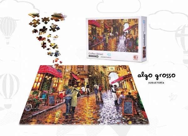 PUZZLE 1000 PIEZAS "COFFEE STREET" FUNNY LAND ART.FT437