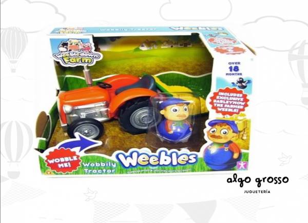 WEEBLES GRANJA WOBBOLY TRACTOR