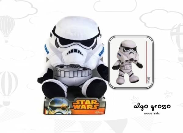 PELUCHE STAR WARS STORMTROOPER art.26850