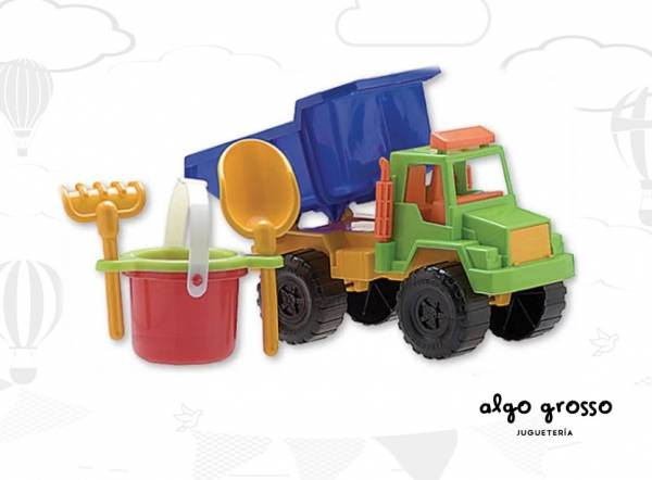DURAVIT CAMION MEDIANO CON BALDE Y PALA art.222