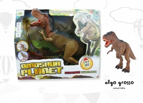 DINOSAUR PLANET TREX GRANDE + SONIDO Y MOVIMIENTO art.5331/80046