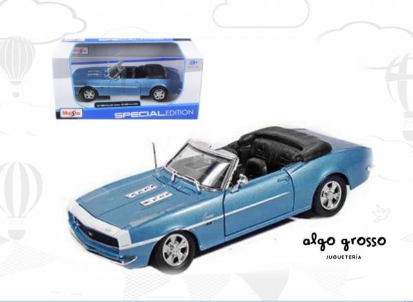 AUTO COLECCION CHEVY CAMARO 1968 SS 1:24 MAISTO art.5690/31257