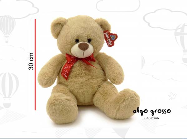 OSO PIEL CON MOÑO 45CM art.9509