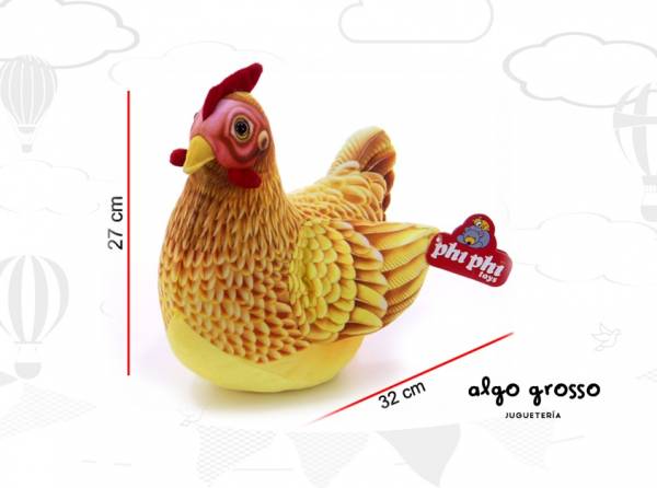 GALLINA PELUCHE 34CM art.1913