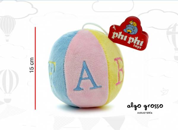PELOTA CON SONAJERO SOFT art.2303