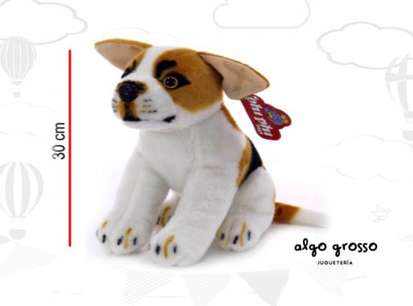 BEAGLE PERRO SENTADO PELUCHE 27CM art.1911