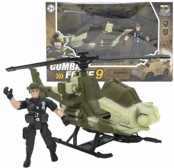 PLAYSET MILITAR FIGURA + VEHICULO COMBAT FORCE art.BL3230 - Imagen 2