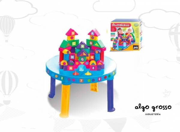 MULTIBLOKAS CHILDY MESA CON BLOQUES 45 PIEZAS art.12530