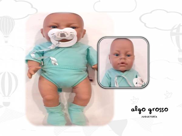 BEBE CAMILA/AGUSTIN  CON CHUPETE CASITA DE MUÑECAS art.104