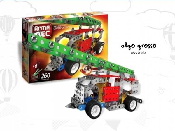 ARMAMEC 260PS JUEGO CONSTRUCCIÓN METAL art.1605