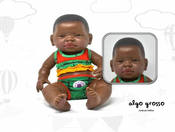 BEBE RUMBITA 40CM CASITA DE MUÑECAS art.117A