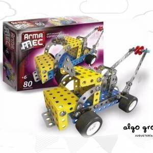 ARMAMEC 80 PIEZAS JUEGO CONSTRUCCIÓN METAL art.1600