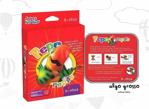 PEPE REPITE JUEGO DE CARTAS art.512