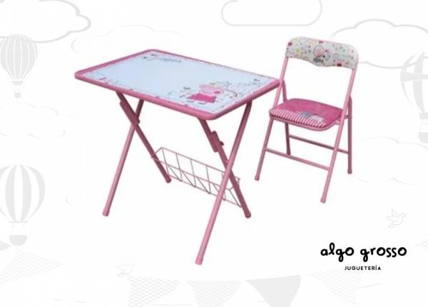 PAPPA PIG SET ESCRITORIO MESA Y SILLA art.1073