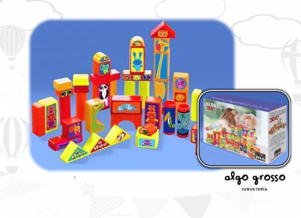 BLOKAS ZOO FORMAS CHILDY BLOQUE EN CAJA 45 PIEZAS art.012516