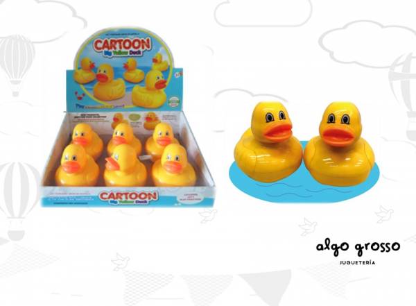 PATO CON RUEDAS A FRICCIÓN art.F8368