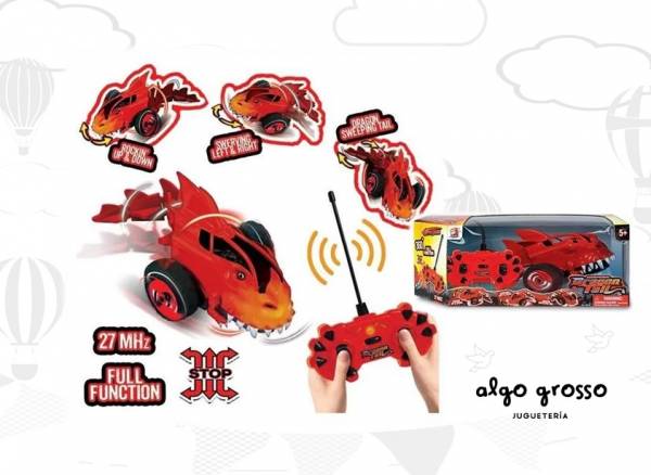 DRAGON TAIL RADIO CONTROL  VEHICULO 360° art.60242