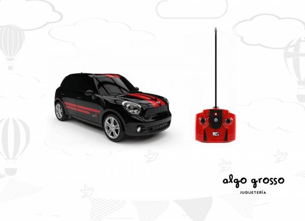 MINI COOPER JHON WORKS AUTO RADIO CONTROL 1:24 art.28124JM