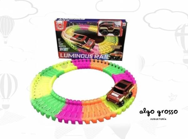 PISTA MAGIC TRACK LUMINOUS RAIL 60PZS art.BL3139//663-G3