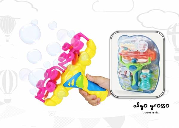 BURBUJERO BUBBLE FUN TWINS BUBBLE STICK CON LUZ art.99600