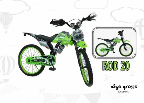 BICICLETA ROD 20 MOTO CROSS art.217113