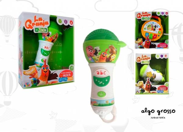 LA GRANJA DE ZENON MI PRIMER INSTRUMENTO MUSICAL CON LUZ art.LS004
