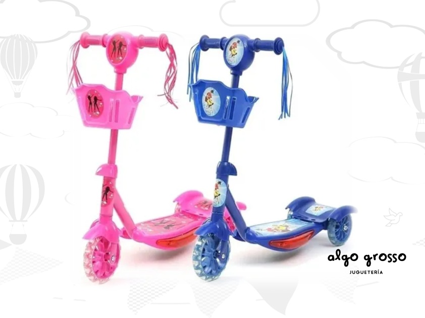 Patinete Infantil FIDGET con luces, Moni