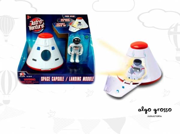 ASTRO AVENTURE CAPSULA ESPACIAL CON FIGURA art.63110