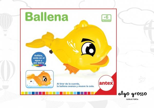 BALLENA A CUERDA CON MOVIMIENTO art.2255