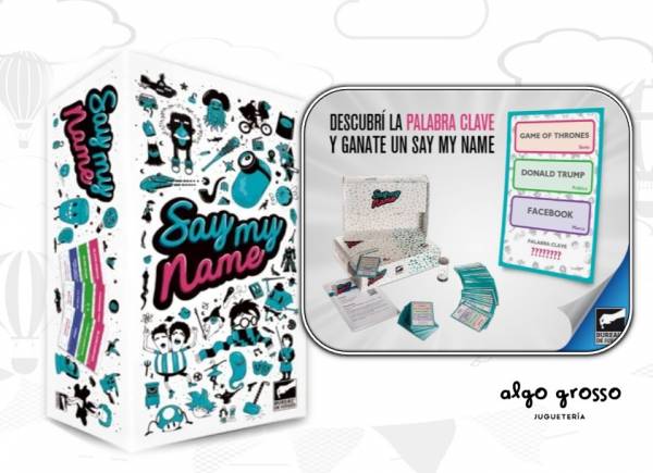 SAY MY NAME JUEGO DE MESA art.SMN