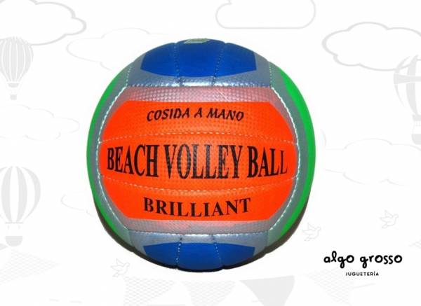 PELOTA VOLEY COLORES BRILLIANT COSIDA SIMIL CUERO art.FDV181