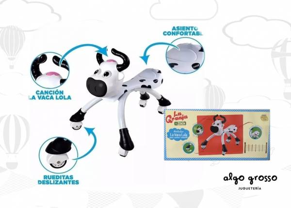 ANDARIN PATA PATA LA VACA LOLA LA GRANJA DE ZENON art.TB4411LO