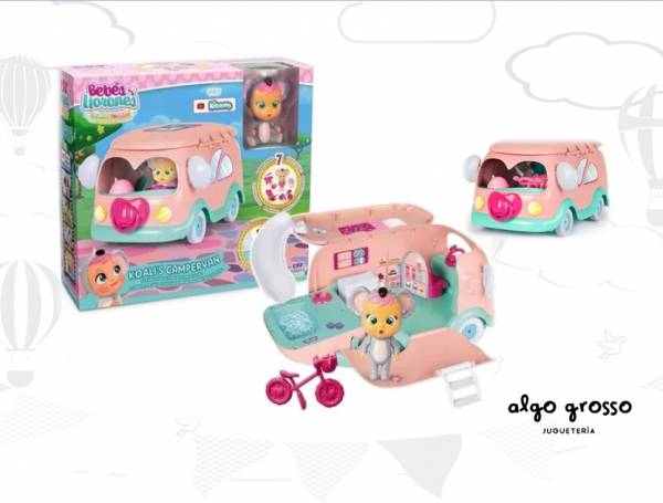CRY BABIES MAGIC TEARS KOALLI CAMPERVAN CASA RODANTE art.99532