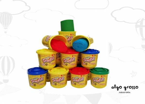 SMOOSHI MASA MIX DE COLORES POTE INDIVIDUAL art:5000