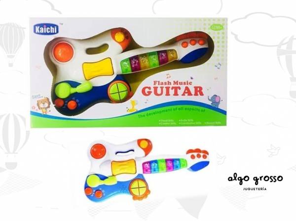 GUITARRA INFANTIL KAICHI LUCES Y SONIDO art.999-43