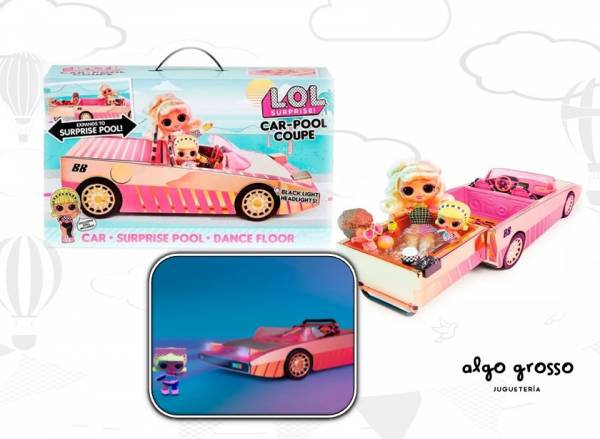 L.O.L. SURPRISE TOP SECRET OMG CAR POOL VEHICULO art.565222