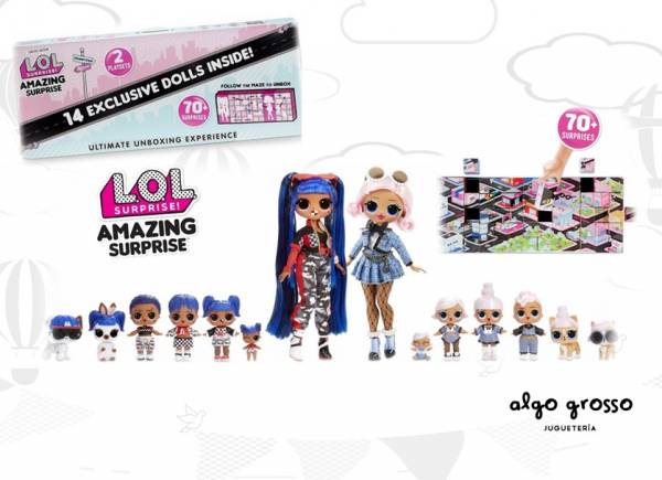 L.O.L. SURPRISE AMAZING 2 CONJUNTOS art.559764